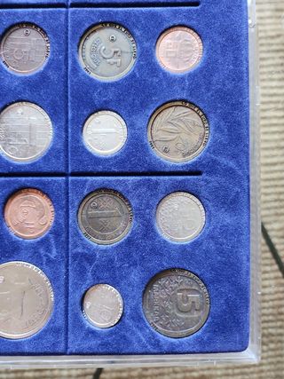 Monedas de 12 países antes del Euro