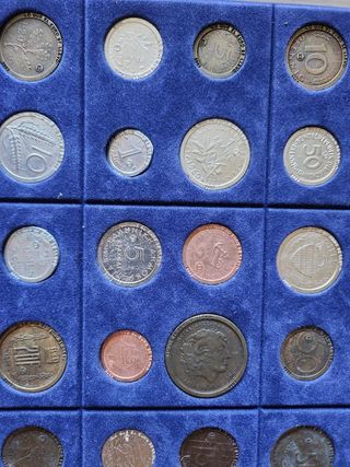 Monedas de 12 países antes del Euro