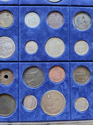 Monedas de 12 países antes del Euro