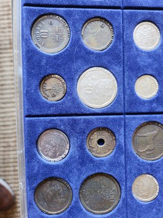 Monedas de 12 países antes del Euro