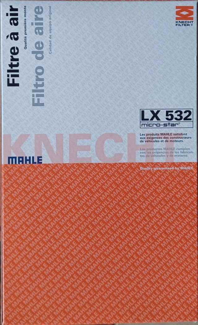 FILTRO ARIA PANDA MODELLO 2011