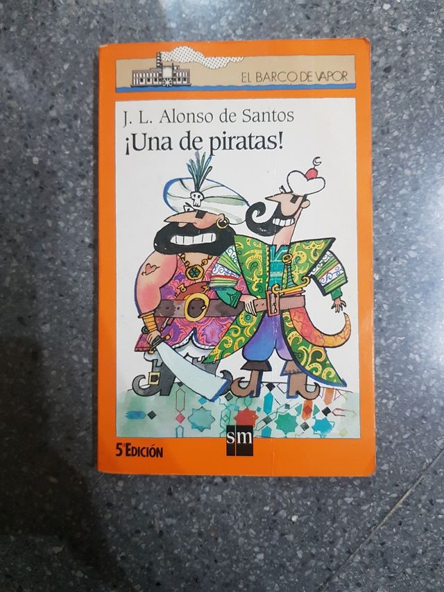 Libro una de piratas