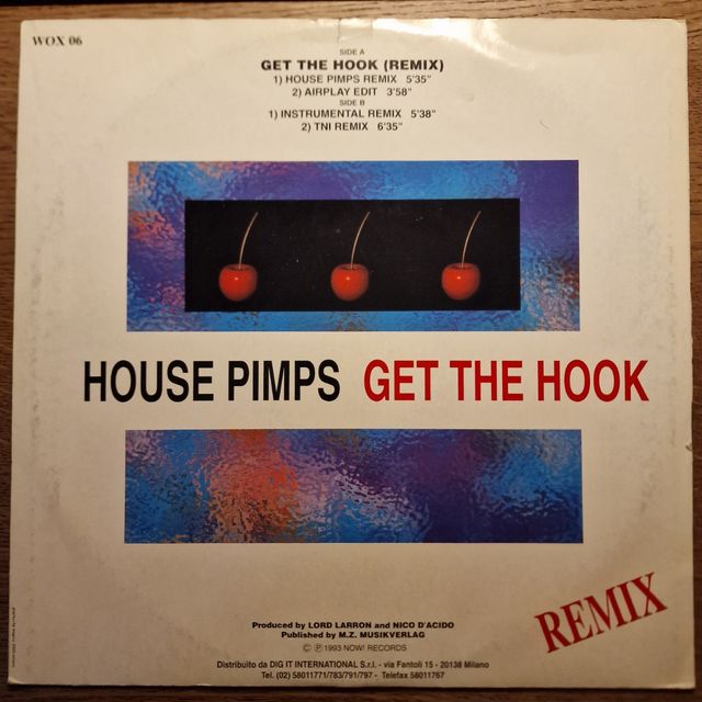 Disco di House Pimps "Get the Hook"