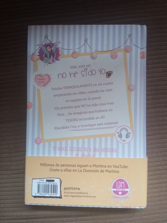 Libro juvenil La diversión de Martina 3