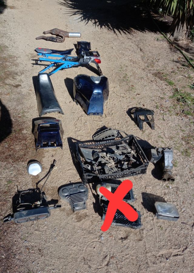 Despiece de Gilera Dakota 350