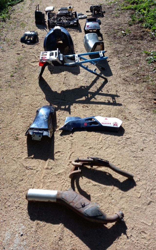 Despiece de Gilera Dakota 350