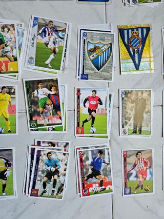 Cromos antiguos de la liga 2005 2006 2007