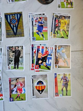 Cromos antiguos de la liga 2005 2006 2007