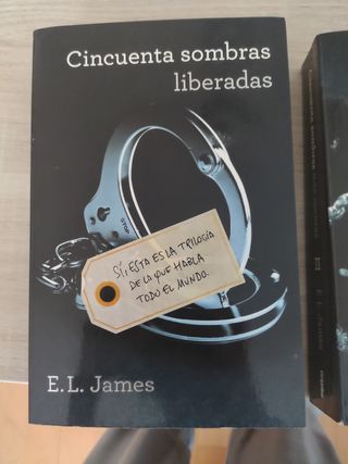 Libros de 50 sombras de grey