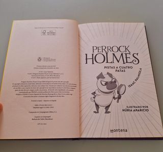 Perrock Holmes 2. Pistas a cuatro patas. Pasta dur