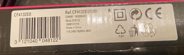 Plancha , rizador Rowenta