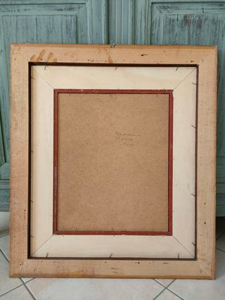 Rovine dell'Antica Roma, dipinto con cornice