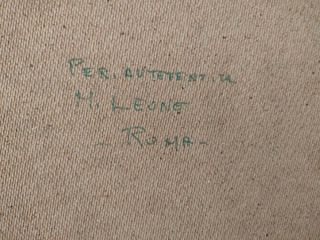 Rovine dell'Antica Roma, dipinto con cornice