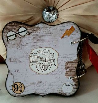 Mini álbum de fotos Harry Potter