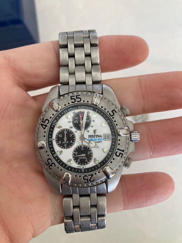 Reloj Festina Chrono Bike 40mm Acero