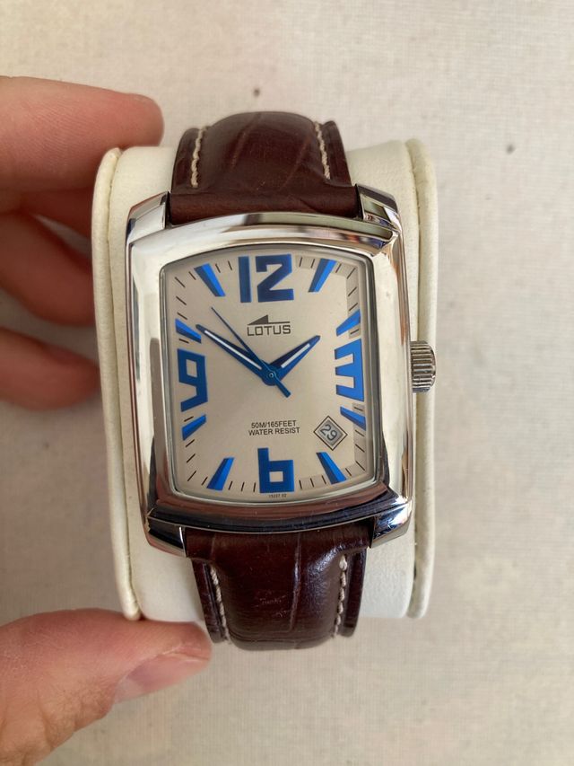 Reloj Lotus Caballero correa piel