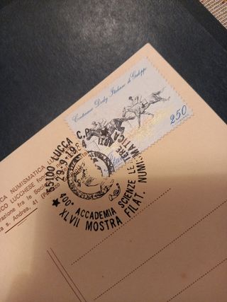Mostra filatelica Lucca - 1984