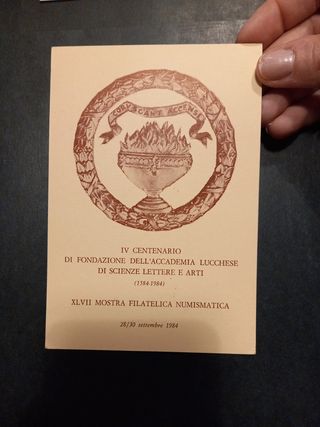 Mostra filatelica Lucca - 1984