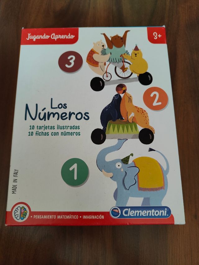 Juego manipulativo números 1-10