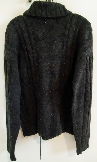 Jersey de cuello vuelto y lana Coronel Tapioca