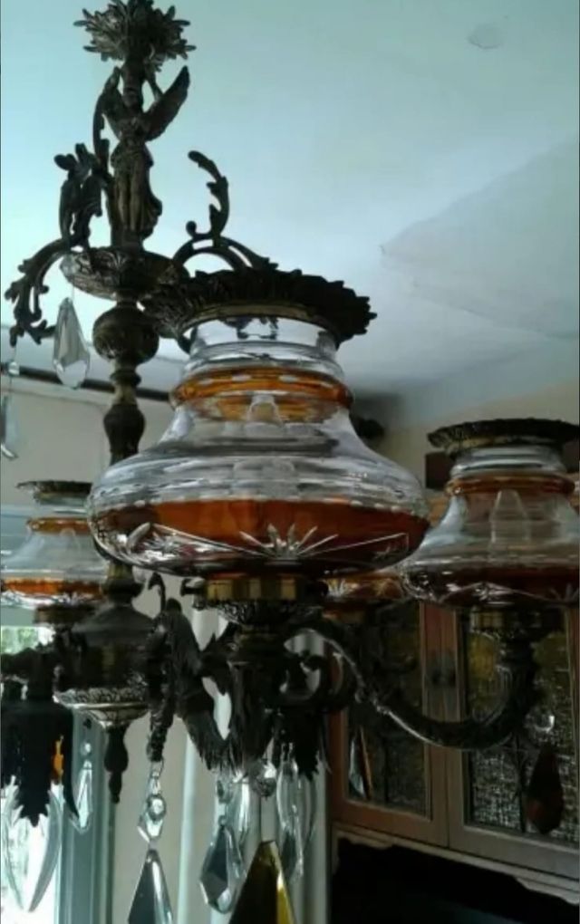 Lampara antigua araña