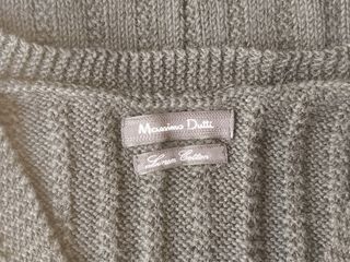 Chaleco de punto Massimo Dutti negro