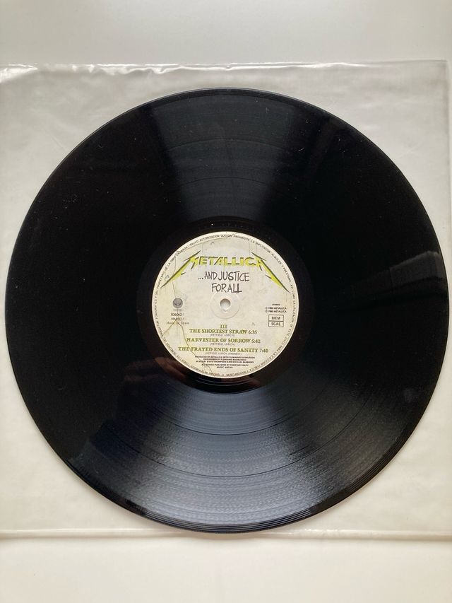 Vinilo METALLICA “And Justice For All” Doble LP