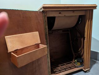 Maquina coser antigua Sigma con mueble