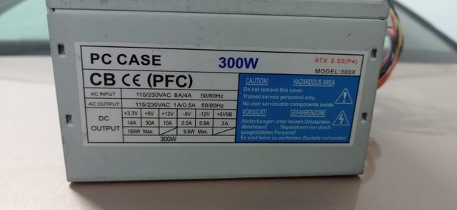 Fuente alimentación PC