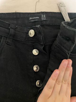 Pantalon largo negro