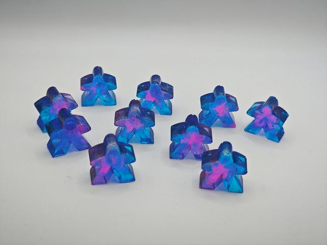 Meeples personalizados para Carcassonne