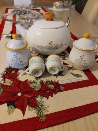 Servizio the in porcellana.Vintage