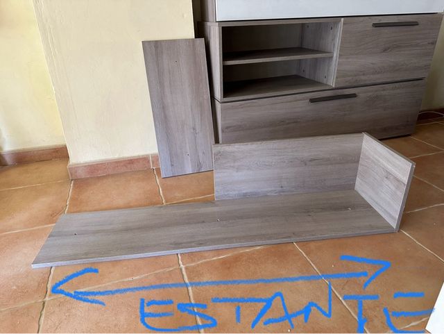 Conjunto muebles salón