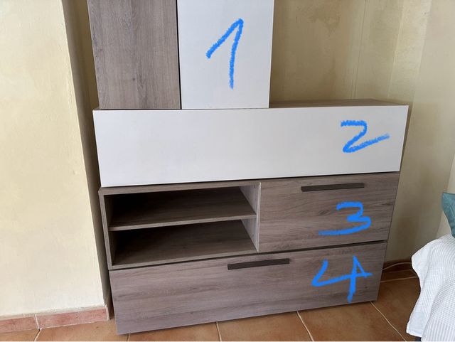 Conjunto muebles salón