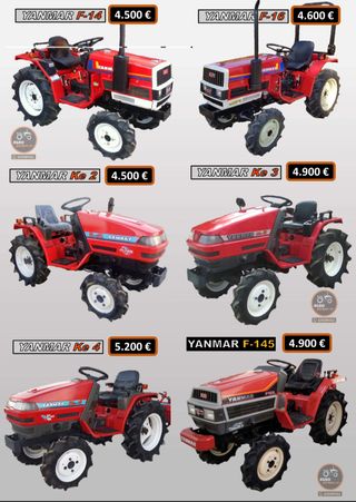 Minitractor tractor pequeño kubota A14