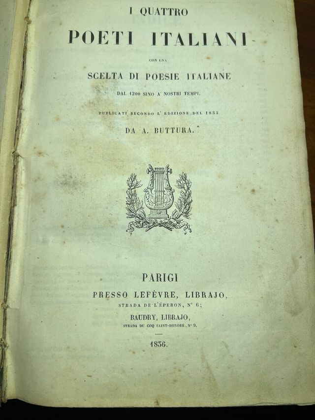 Libro Antico