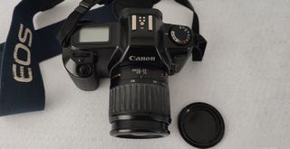Canon EOS 1000 + objetivo EF 35-80, 1:4,5.6