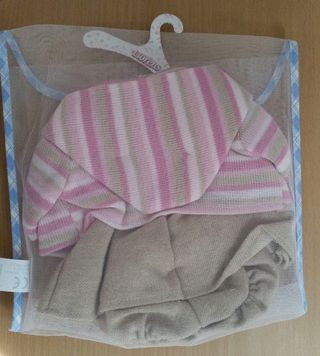 MUÑECA CARLA Y PIPA CON VESTIDO EXTRA
