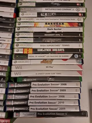 5x20€ giochi ps2 PS3 Xbox 360 classic