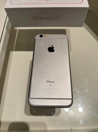 iPhone 6s plata 128GB Libre. Bat. 81%