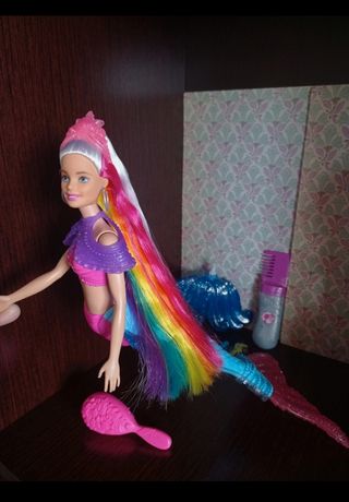 Barbie Sirena destellos de arcoiris
