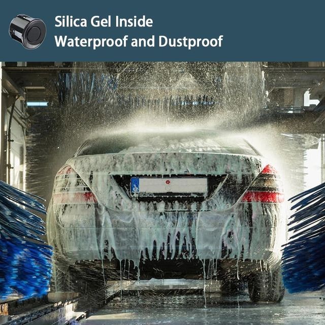 Sensor de aparcamiento con pantalla