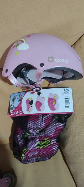 Patines y protecciones