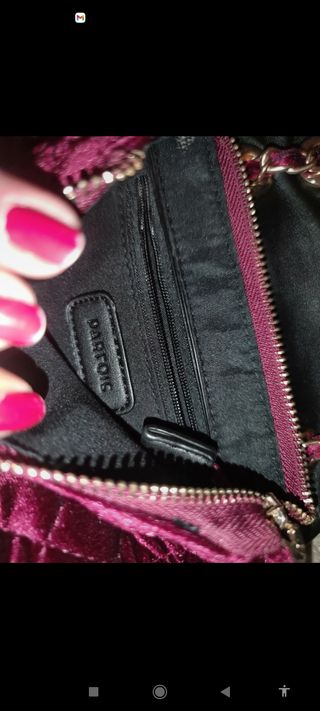 Bolso parfois burdeos