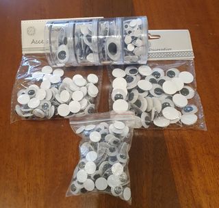 Set occhi decorativi adesivi