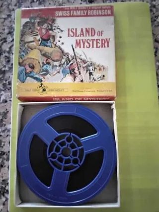 8 mm movie film island of mistery