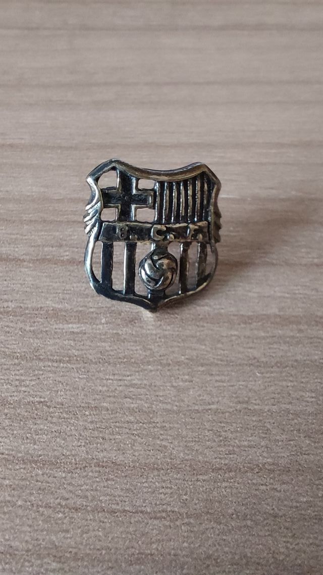 Insignia Barça plata