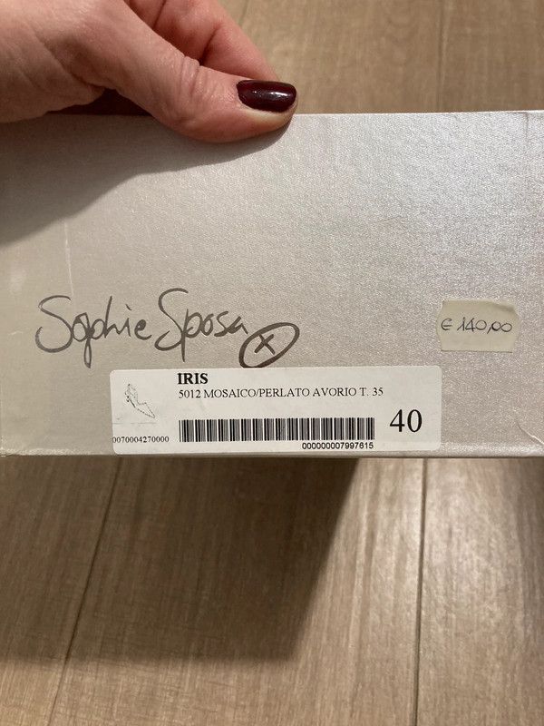 Scarpe da sposa n 40