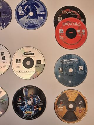 Juegos ps1 psx PlayStation solo disco 