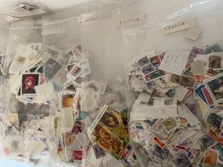 lote de sellos( Usa, Polonia, Portugal, etc)